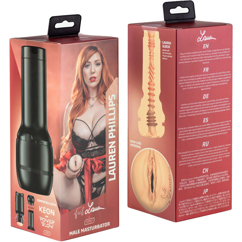 KIIROO - FEEL LAUREN PHILLIPS STARS COLLECTION STROKERS POWERBLOW KOMPATIBEL – Set Bild 1
