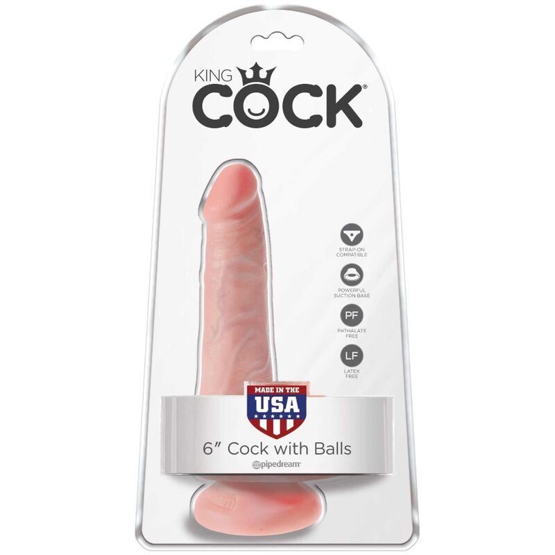 KING COCK - REALISTISCHER PENIS MIT EIER 13.5 CM LEICHT – realistischer Dildo Bild 10