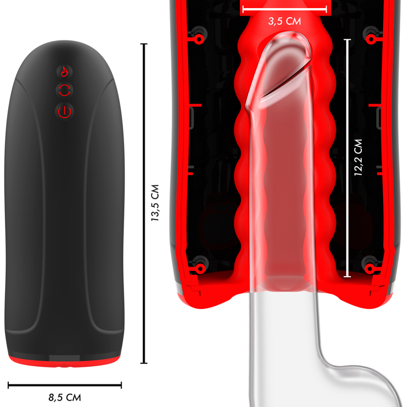 JAMYJOB - SWING-R HEIZEFFEKT, SWING TECH UND VIBRATIONS-MASTURBATOR – automatischer Masturbator Bild 9