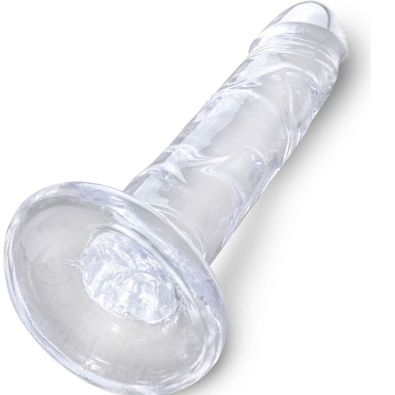 KING COCK - CLEAR REALISTISCHER PENIS 15.5 CM TRANSPARENT bei Secret Pulse im Erotikshop