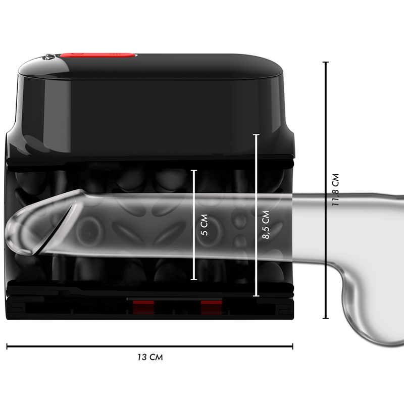 JAMYJOB - VORTEX-STOß- UND 360-DREHBARER TECH-TURBO-MODUS-MASTURBATOR – Masturbator Bild 6