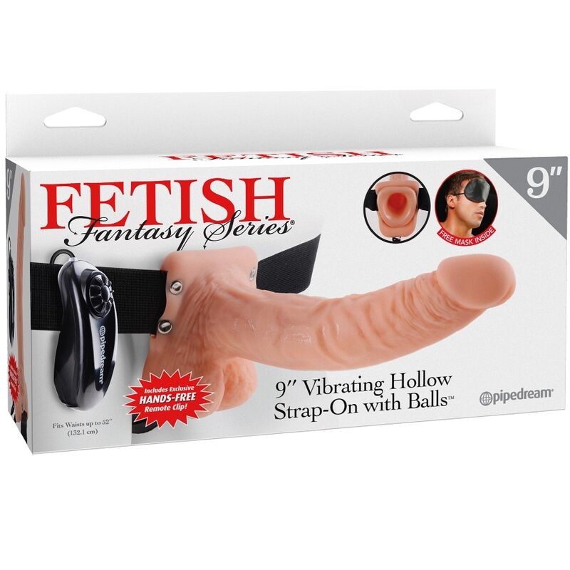 Fetish Fantasy Verstellbares Strap-On Set 23 cm – Fernbedienung für sinnliche Momente