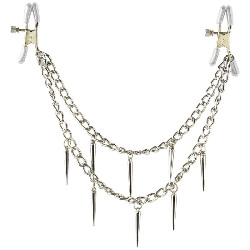 Fetish Fantasy Series Steinhart Nippelklemmen – Verstellbare Brustklammern | Secret Pulse Nippelklemme diskret online kaufen
