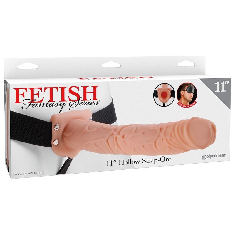 FETISH FANTASY SERIES - VERSTELLBARES GURT REALISTISCHER PENIS 28 CM für sinnliche und diskrete Momente