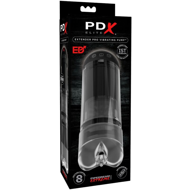 PDX ELITE - STROKER EXTENDER PRO VIBRATOR – Masturbator Bild 11