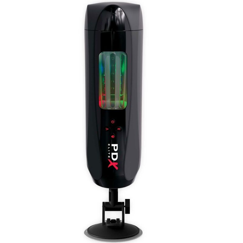 PDX ELITE - STROKER ULTIMATE MILKER 2 ROTIEREND & VIBRATOR für sinnliche und diskrete Momente