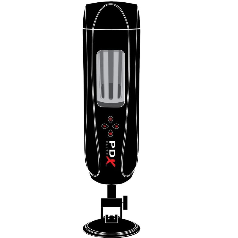 PDX ELITE - STROKER ULTIMATE MILKER 2 ROTIEREND & VIBRATOR Masturbator diskret online kaufen