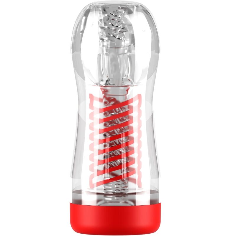 PDX ELITE - STROKER VIEWTUBE 2 SPIRALKOMPRESSION TRANSPARENT für sinnliche und diskrete Momente