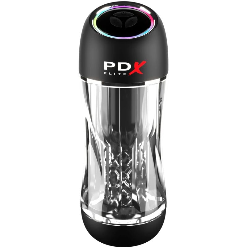 PDX ELITE - STROKER VIEWTUBE PRO VIBRATOR TRANSPARENT Masturbator diskret online kaufen