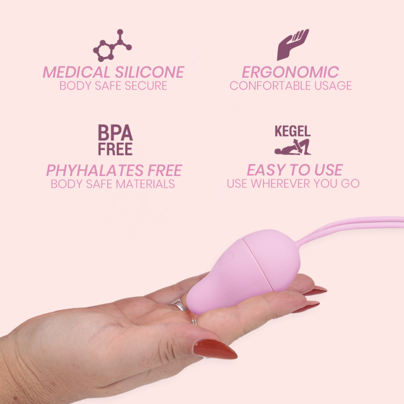 Seidenweiche Liebeskugel für BECKENGESUNDHEIT – Erotik-Zubehör Bild 5