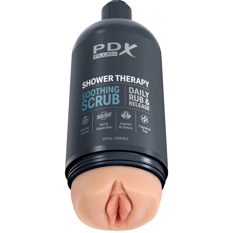 PDX PLUS - STROKER MASTURBATOR DISKRETES FLASCHENDESIGN BERUHIGENDES PEELING-SHAMPOO – Masturbator Bild 1