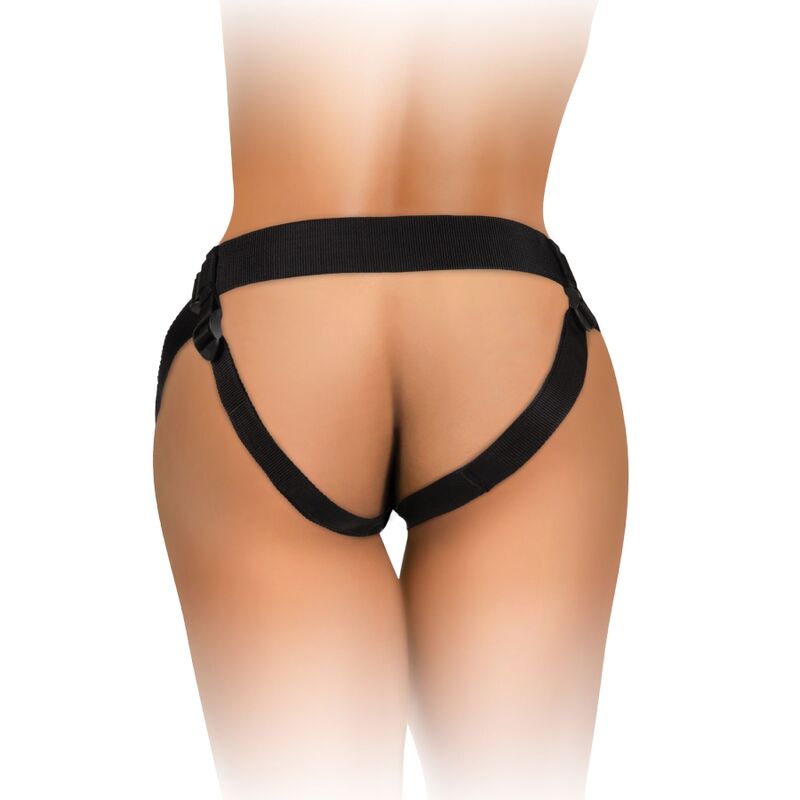 King Cock – Elite Verstellbarer Gurt mit Dildo (15,2 cm) für Anfänger