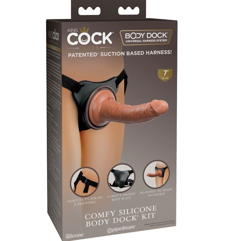 KING COCK - ELITE BEQUEMER VERSTELLBARER GURT MIT DILDO 17.8 CM – Dildo Bild 19