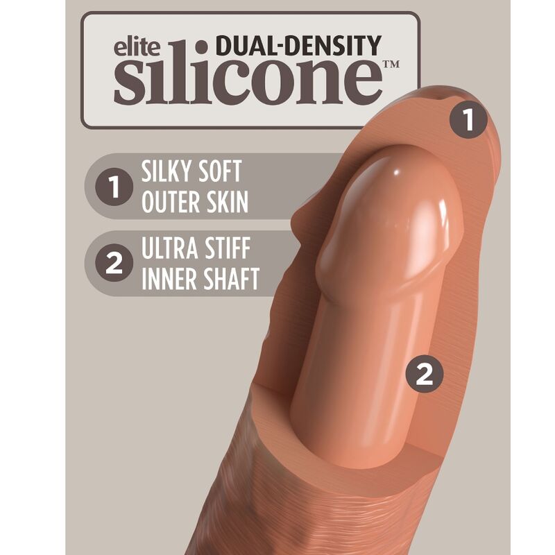 KING COCK - ELITE BEQUEMER VERSTELLBARER GURT MIT DILDO 17.8 CM – Dildo Bild 15
