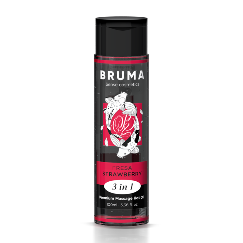 BRUMA Premium Massageöl Erdbeere – Wärmeeffekt 100 ml Massageöl diskret online kaufen