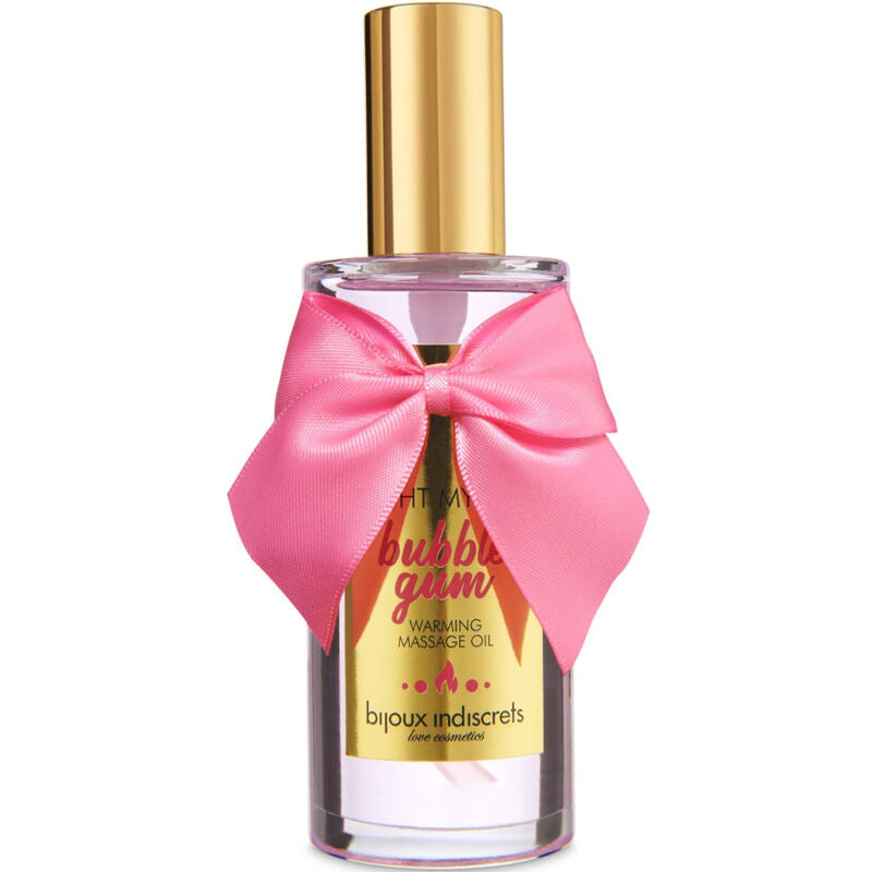 BIJOUX - INDISCRETS LIGHT MY FIRE MASSAGEÖL WRMEEFFEKT GUM-GESCHMACK Massageöl diskret online kaufen