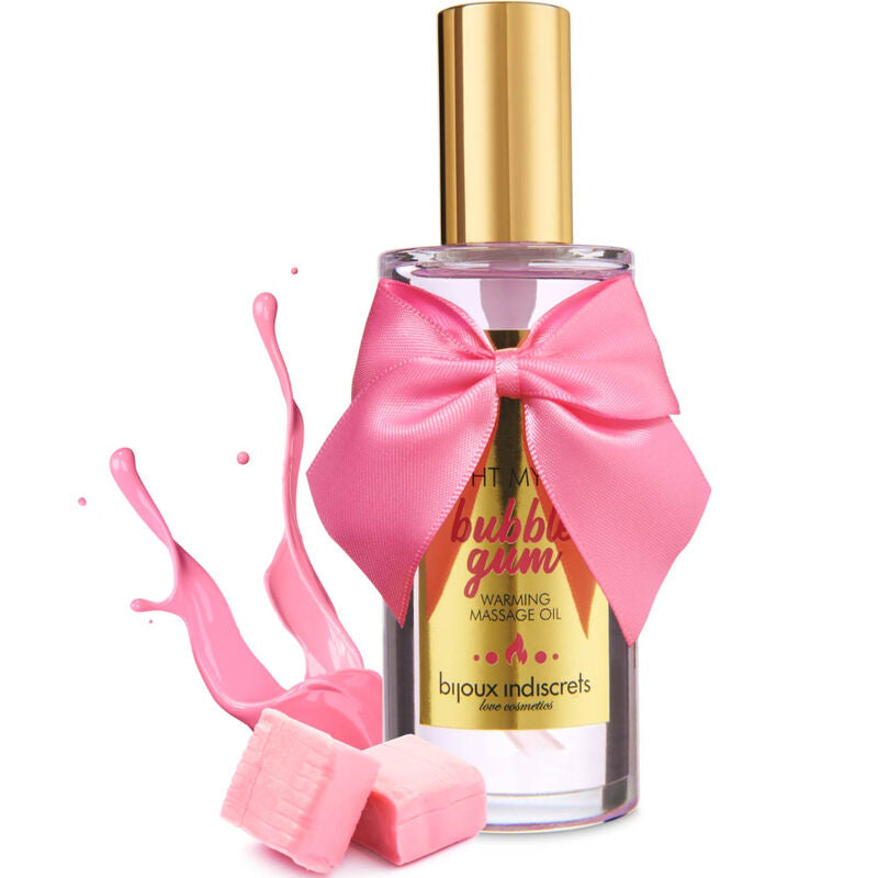 BIJOUX - INDISCRETS LIGHT MY FIRE MASSAGEÖL WRMEEFFEKT GUM-GESCHMACK Massageöl diskret online kaufen