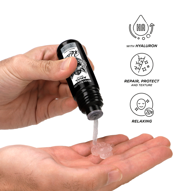 BLACK HOLE - ANAL REPAIR WASSERBASIERTE ENTSPANNUNG MIT HYALURON 30 ML bei Secret Pulse im Erotikshop