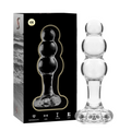 NEBULA SERIES BY IBIZA - MODELL 1 STECKER BOROSILIKATGLAS TRANSPARENT 10.5 CM -O- 3 CM – Erotik-Zubehör Bild 1