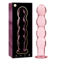 NEBULA Series by Ibiza – Modell 10 Dildo aus Borosilikatglas, Rosa, 16,5 cm – Dildo Bild 1