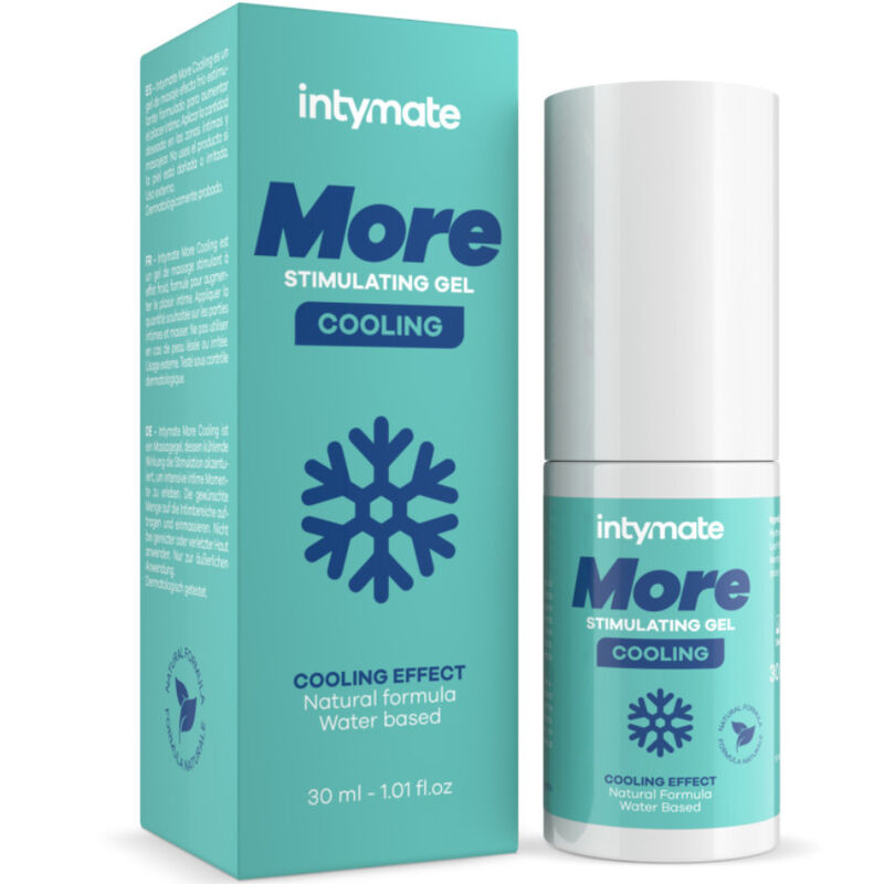 INTIMATELINE INTYMATE  MASSAGEGEL AUF WASSERBASIS MIT MEHR KÜHLENDEM EFFEKT FÜR SIE 30 ML für geschmeidige intime Momente
