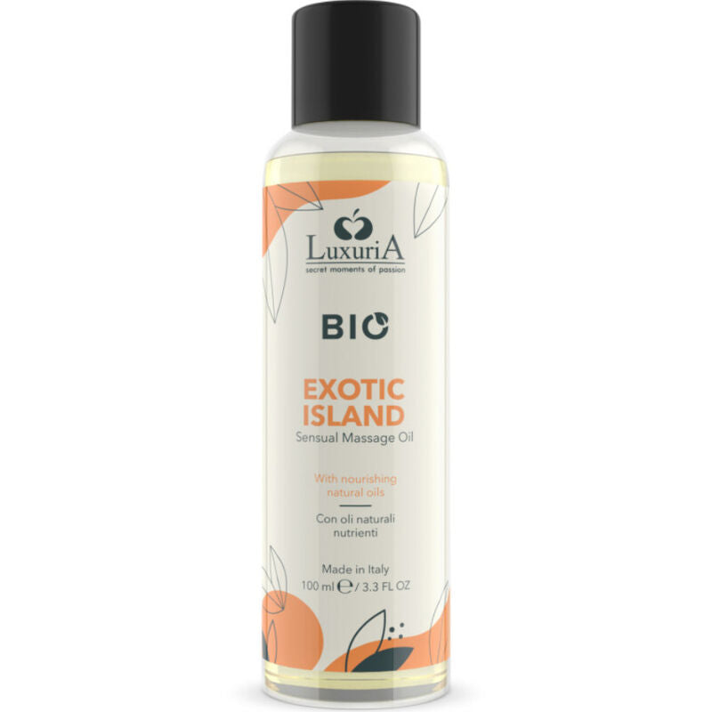 IntimateLine Luxuria Bio Exotisches Insel-Massageöl 100 ml – Sinnlich & Hautfreundlich Produktansicht und Details