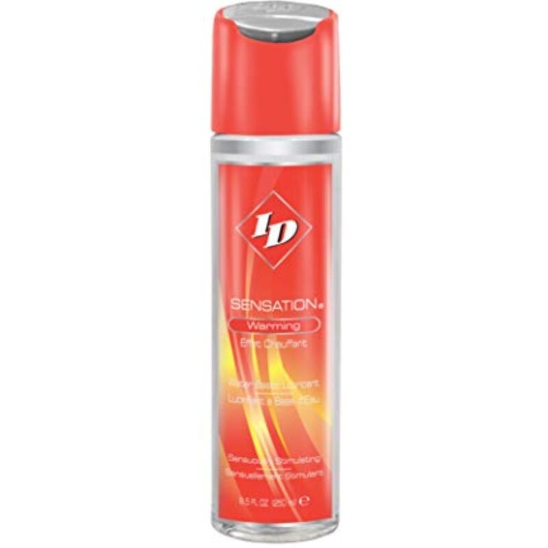 ID Sensation Gleitgel 250 ml – Wasserbasiert mit Wärmeeffekt wasserbasiertes Gleitgel diskret online kaufen