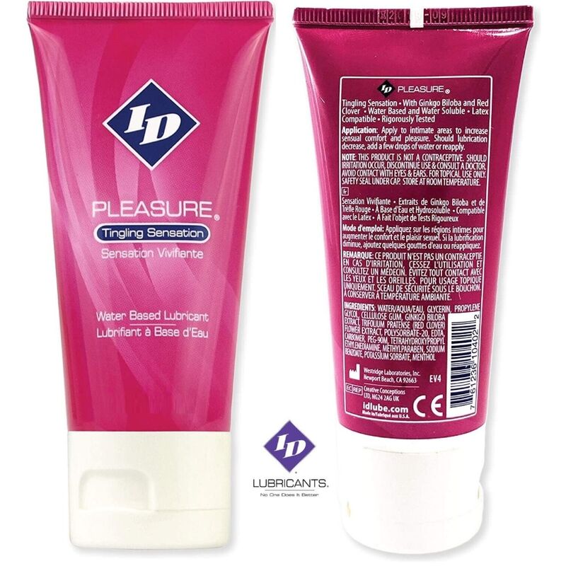 ID Pleasure Tinging Sensation 60 ml – Wasserbasiert & Stimulanz – Erotik-Zubehör Bild 2