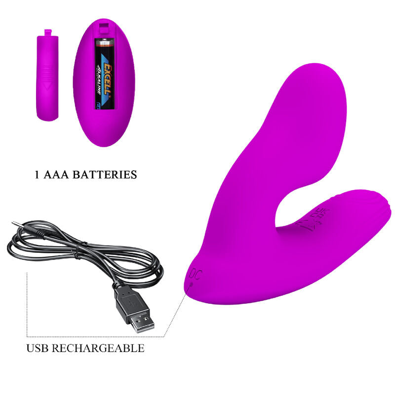 PRETTY LOVE - MELVIN KLITORISMASSAGER MIT FERNBEDIENUNG – Klitorisstimulator Bild 13