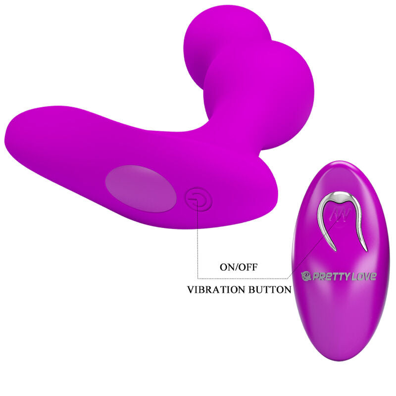PRETTY LOVE - TERRANCE ANAL VIBRATOR MASSAGER MIT FERNBEDIENUNG – Anal-Toy Bild 11