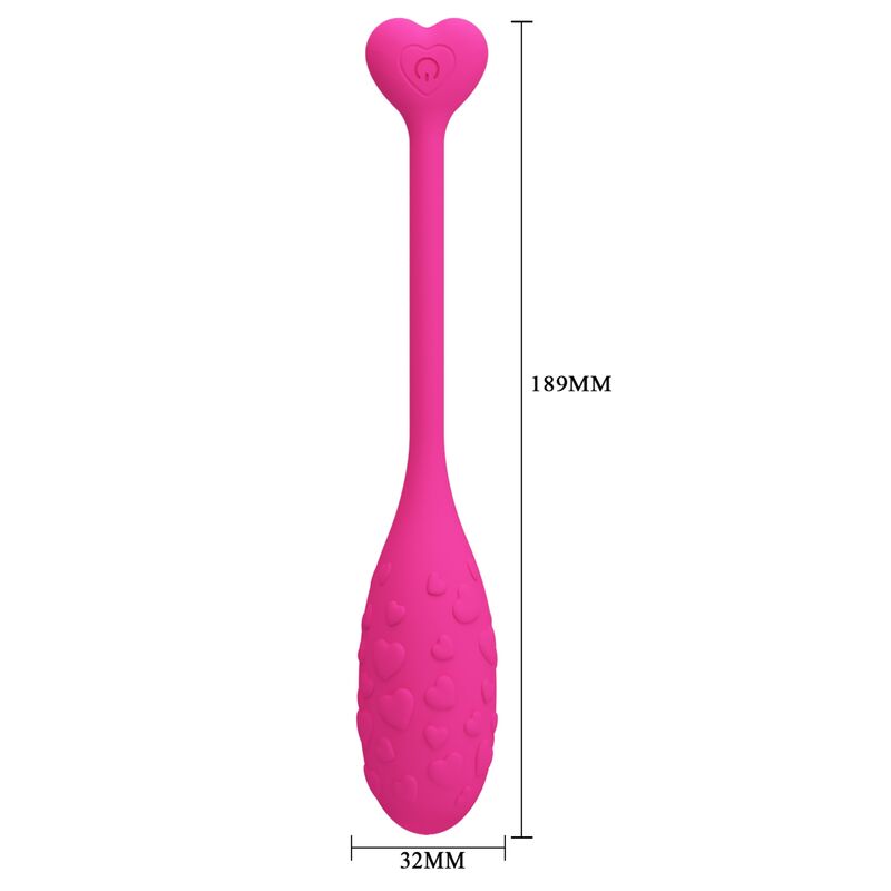 PRETTY LOVE - APP-GESTEUERTES ROSA FISHER-VIBRATIONS-EI – Erotik-Zubehör Bild 7