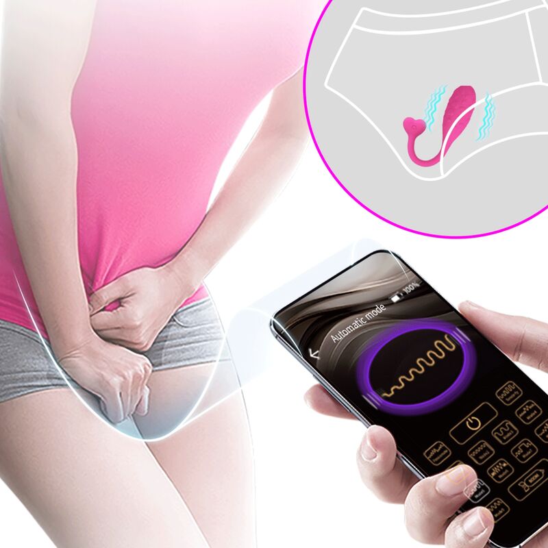 PRETTY LOVE - APP-GESTEUERTES ROSA FISHER-VIBRATIONS-EI – Erotik-Zubehör Bild 12