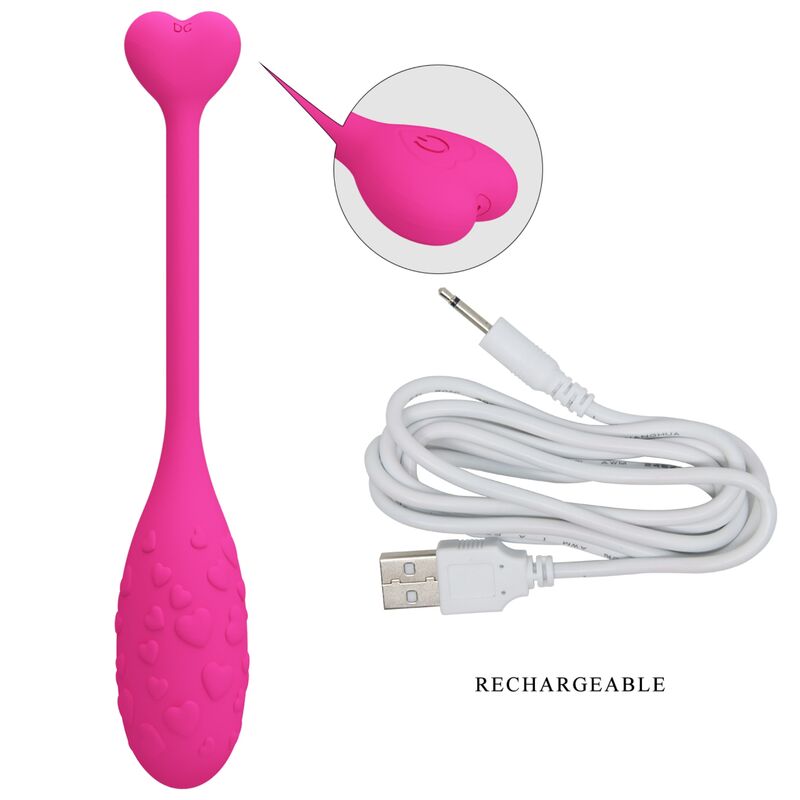 PRETTY LOVE - APP-GESTEUERTES ROSA FISHER-VIBRATIONS-EI – Erotik-Zubehör Bild 10