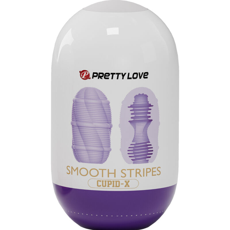 PRETTY LOVE - GLATTES STREIFEN-CUPID-MASTURBATOR-EI für sinnliche und diskrete Momente