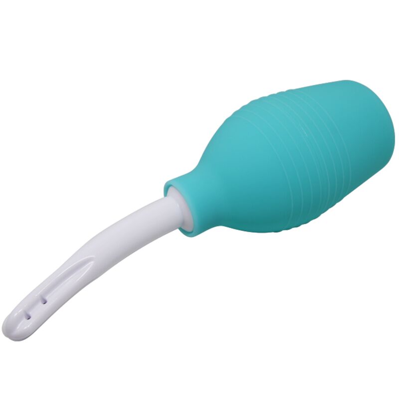 MR PLAY - ANAL-BIRNE-BLAUE GUMMI-DUSCHE – Anal-Toy Bild 4