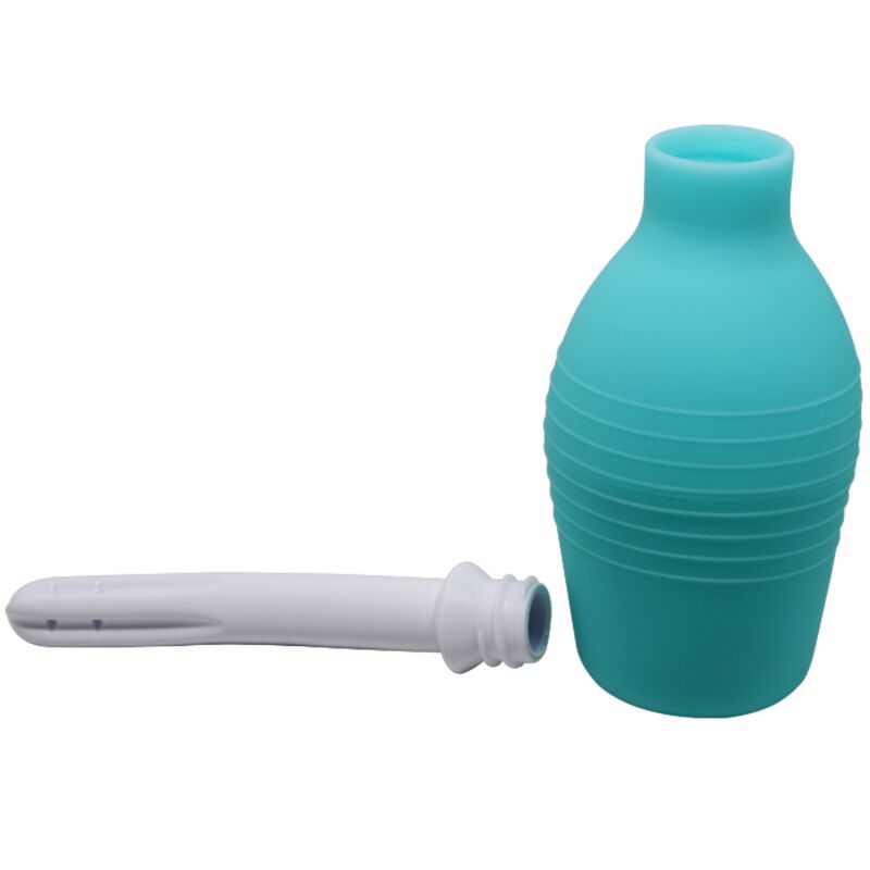 MR PLAY - ANAL-BIRNE-BLAUE GUMMI-DUSCHE – Anal-Toy Bild 9