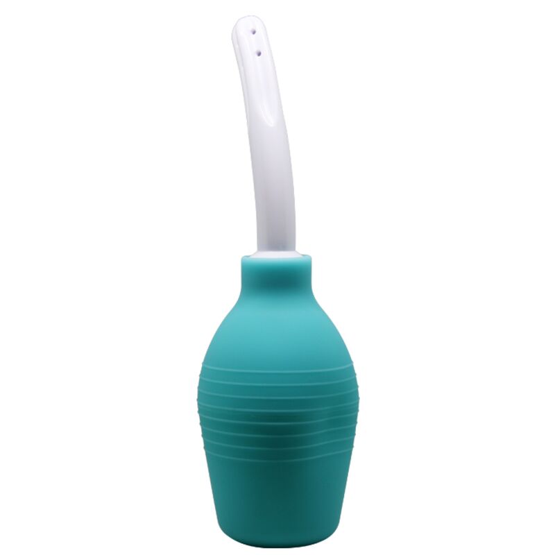 MR PLAY - ANAL-BIRNE-BLAUE GUMMI-DUSCHE – Anal-Toy Bild 3