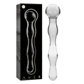 NEBULA SERIES BY IBIZA - MODELL 13 DILDO BOROSILIKATGLAS KLAR 18 CM -O- 3.5 CM – Dildo Bild 1