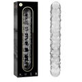 NEBULA SERIES BY IBIZA - MODELL 15 DILDO BOROSILIKATGLAS KLAR 18.5 CM -O- 3 CM – Dildo Bild 1