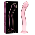 NEBULA Series by Ibiza – Modell 18 Dildo aus Borosilikatglas, Rosa, 18,5 cm – Dildo Bild 1