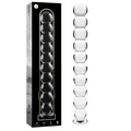 NEBULA Series by Ibiza – Modell 22 Dildo aus Borosilikatglas, Klar, 21,5 cm – Dildo Bild 1
