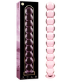 NEBULA Series by Ibiza – Modell 22 Dildo aus Borosilikatglas, Rosa, 21,5 cm – Dildo Bild 1
