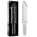 NEBULA Series by Ibiza – Modell 24 Dildo aus Borosilikatglas, Klar, 28,5 cm – Dildo Bild 1