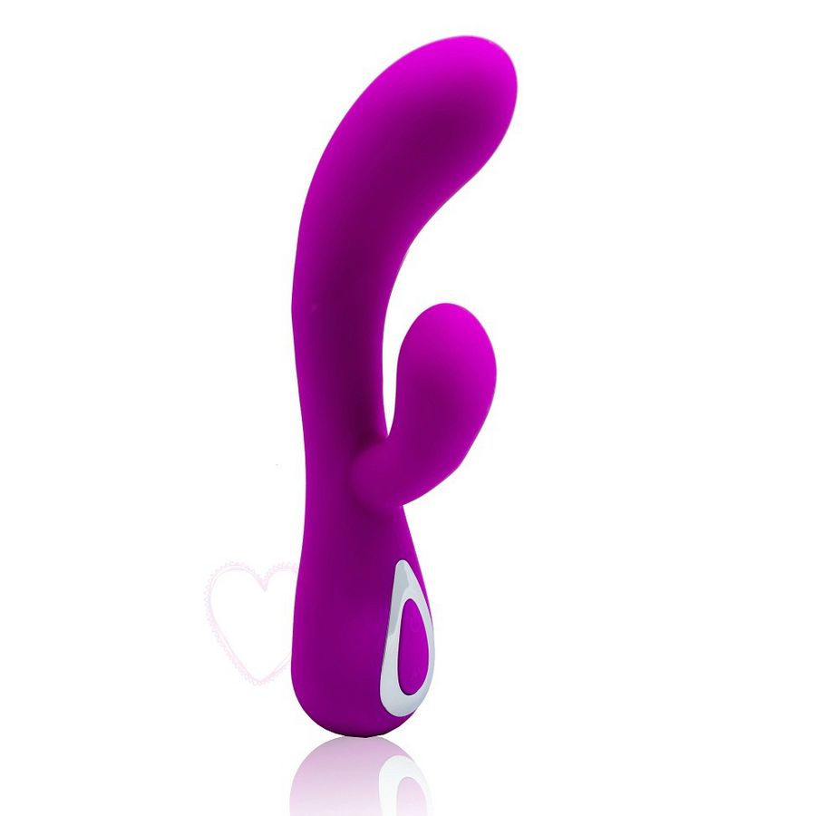 Pretty Love Smarter Honigvibrator – Aufladbarer Doppelmotor Vibrator 18 cm, 10 Modi, Silikon – Vibrator Bild 1