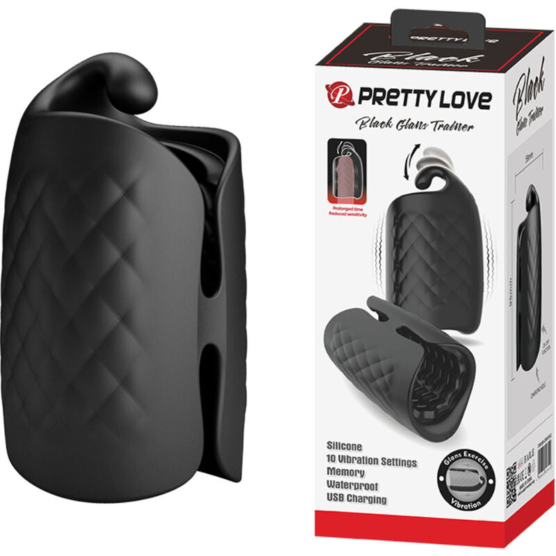 PRETTY LOVE - MANUELLER MASTURBATOR FÜR GLAND WIEDERAUFLADBARER VIBRATOR – Masturbator Bild 1