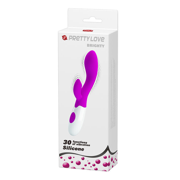 Pretty Love Flirtation Brighty Vibrator – 30 Vibrationsmodi, Ergonomisch & Phthalatfrei, 20 cm Produktansicht und Details