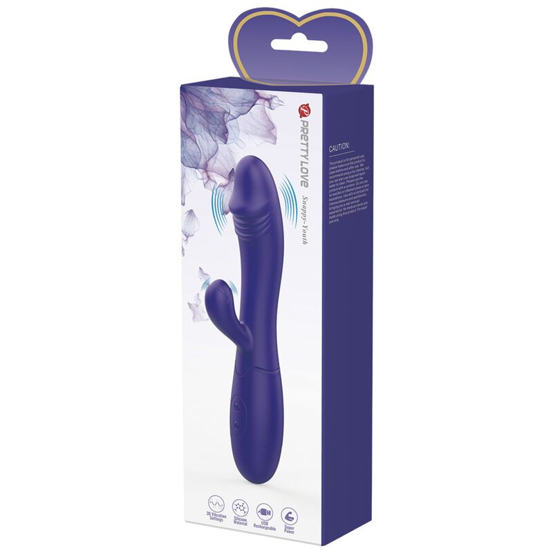 PRETTY LOVE - SNAPPY JUGENDVIBRATOR & G-SPOT-STIMULATOR VIOLETT – Vibrator Bild 14