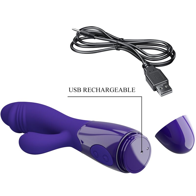 PRETTY LOVE - SNAPPY JUGENDVIBRATOR & G-SPOT-STIMULATOR VIOLETT – Vibrator Bild 9