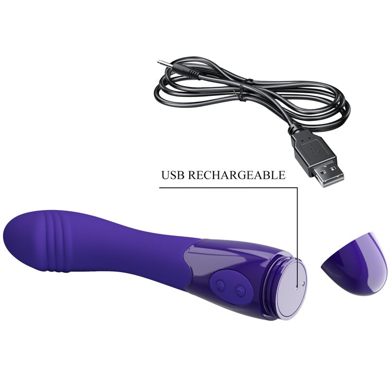 PRETTY LOVE - ELEMENTAL YOUTH VIOLETT VIBRATOR DILDO bei Secret Pulse im Erotikshop