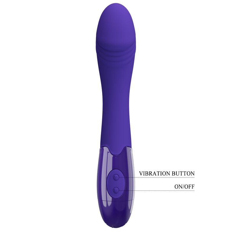 PRETTY LOVE - ELEMENTAL YOUTH VIOLETT VIBRATOR DILDO für sinnliche und diskrete Momente